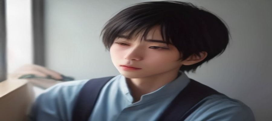 电影导演在监视器前仔细审视拍摄素材，画面暖调专注，体现大尺度床戏拍摄中导演对叙事节奏的精密把控
